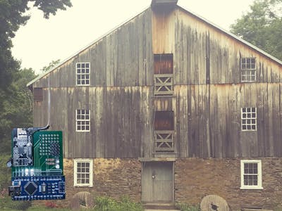 Building a Sensor Network for an 18th Century Gristmill