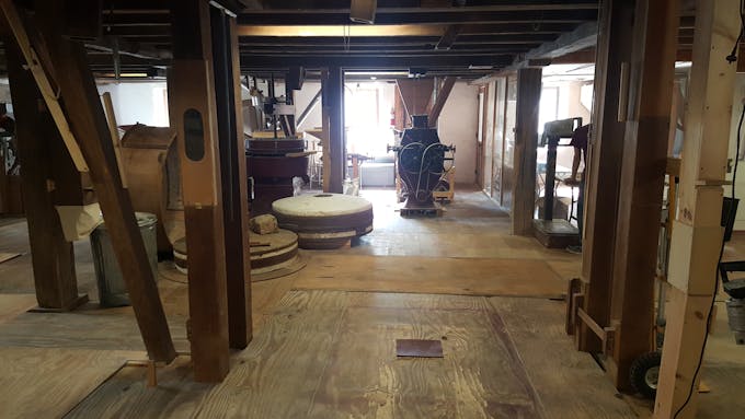 The "Milling Deck" or first floor of our factory
