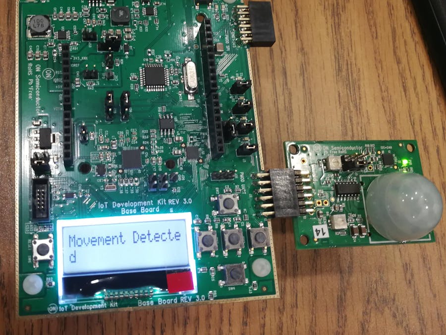 IoT Development Kit (IDK) Example: Passive Infrared (PIR)