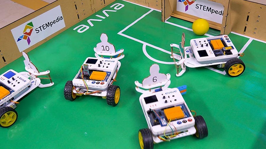 DIY Soccer Playing Mobile Robot