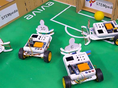 DIY Soccer Playing Mobile Robot
