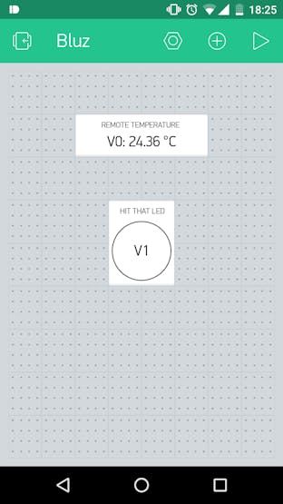 Our Blynk app