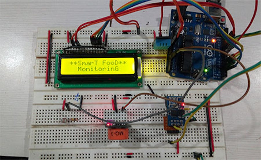 Arduino-Based IoT Project for Food Quality Monitoring