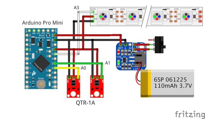 Eye Motion Tracking Using Infrared Sensor - Arduino Project Hub