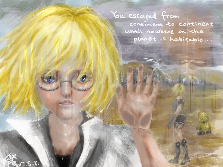 Graphic Novel on www.artbyphysicistkittyyeung.com
