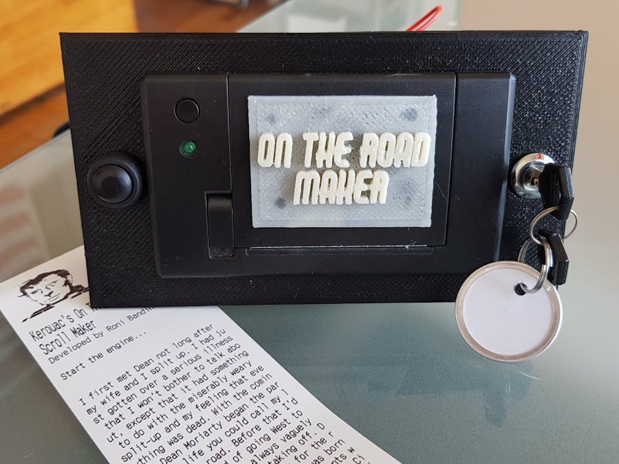 Jack Kerouac's On The Road Scroll Maker