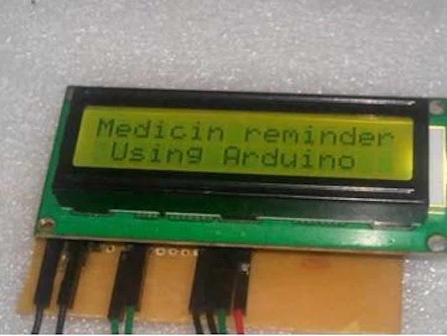 Medicine Reminder Using Arduino