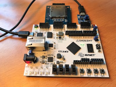 Running Embedded Lua on a Digilent Arty FPGA Board