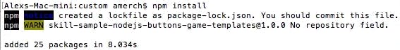 Installing npm
