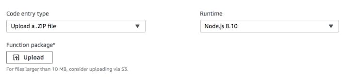 Uploading a zip file