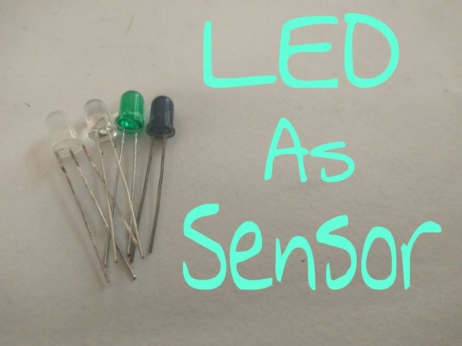 LED as a Light Sensor