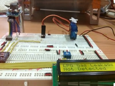 Arduino Based LPG Leakage Detector