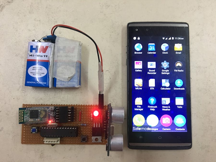 Arduino Based Voice Alert System for Blinds
