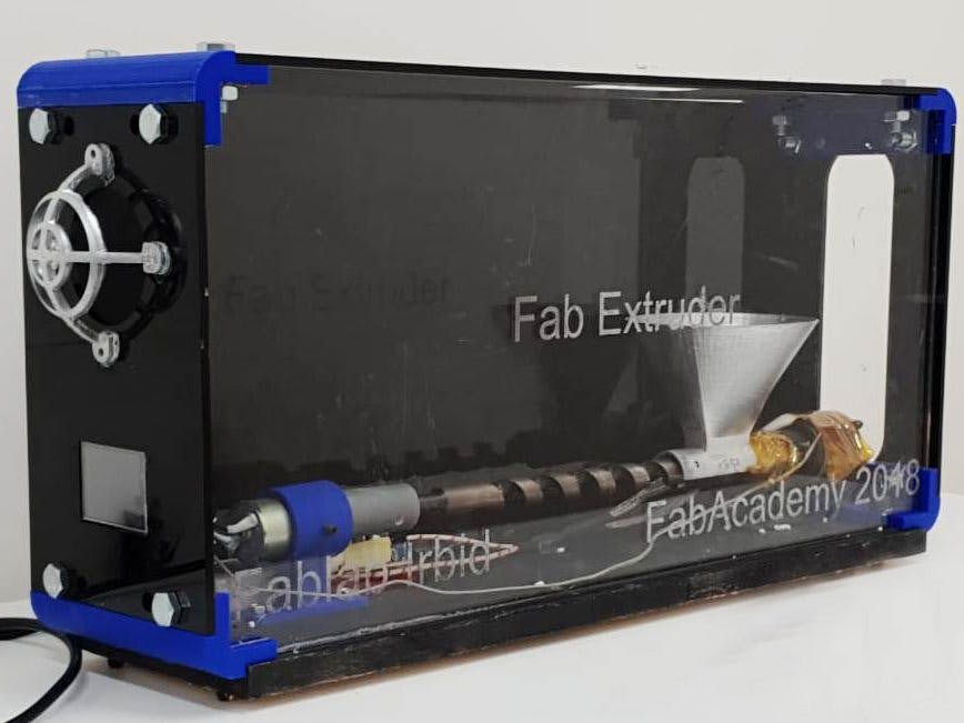 Filament Recycling Extruder "Fab Extruder"