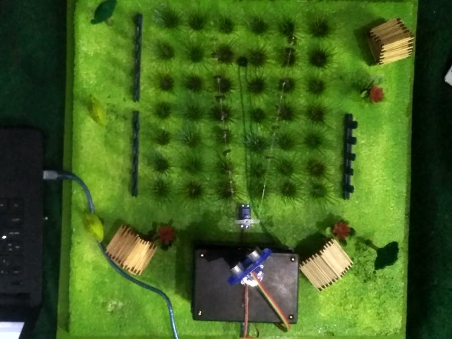 Birds Pests of Rice Detector Based on Ultrasonic Radar