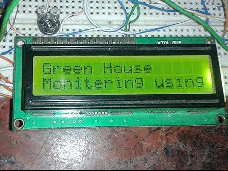 Greenhouse Monitoring with Arduino