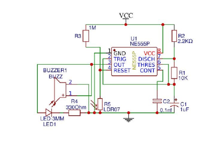 Darkness Detector Using LDR Simple Project - Hackster.io