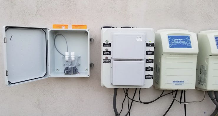 Flow Cell (far left)