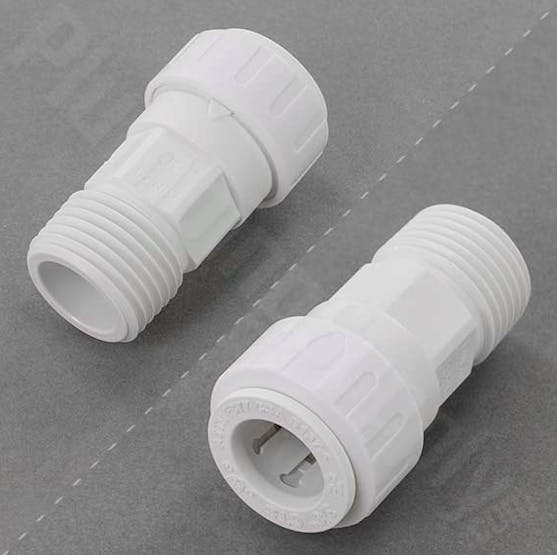 John Guest 3/8" Threaded Quick Connects