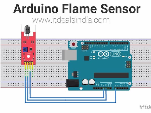 format online html auto Arduino Sensor Flame Hackster.io