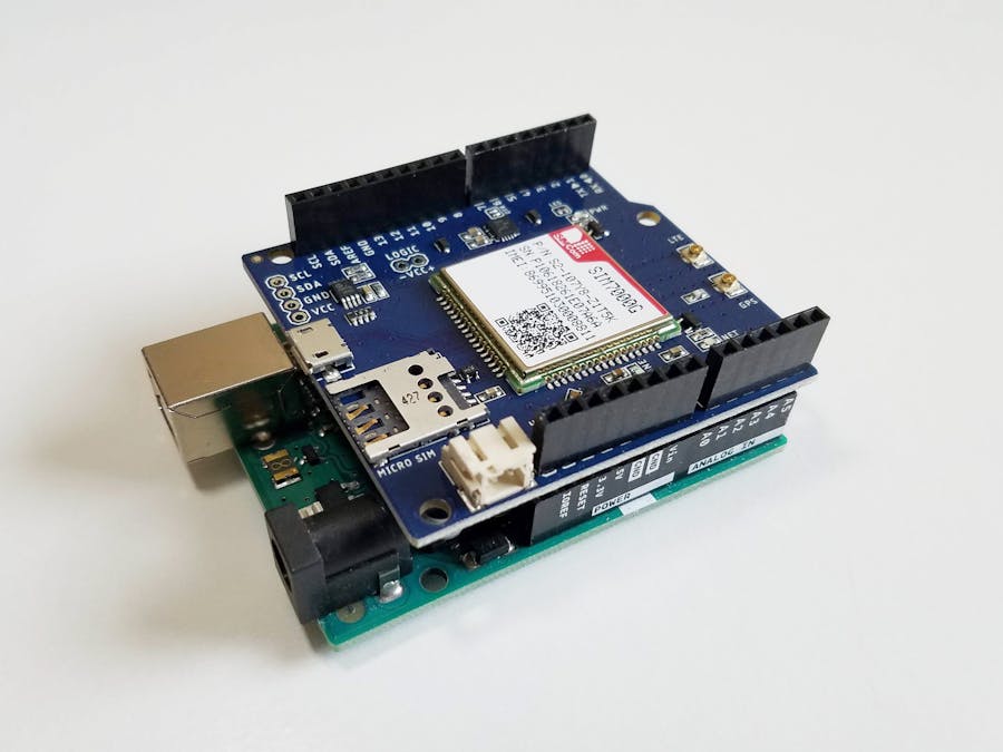 Open-Source LTE CAT-M/NB-IoT Shield for Arduino