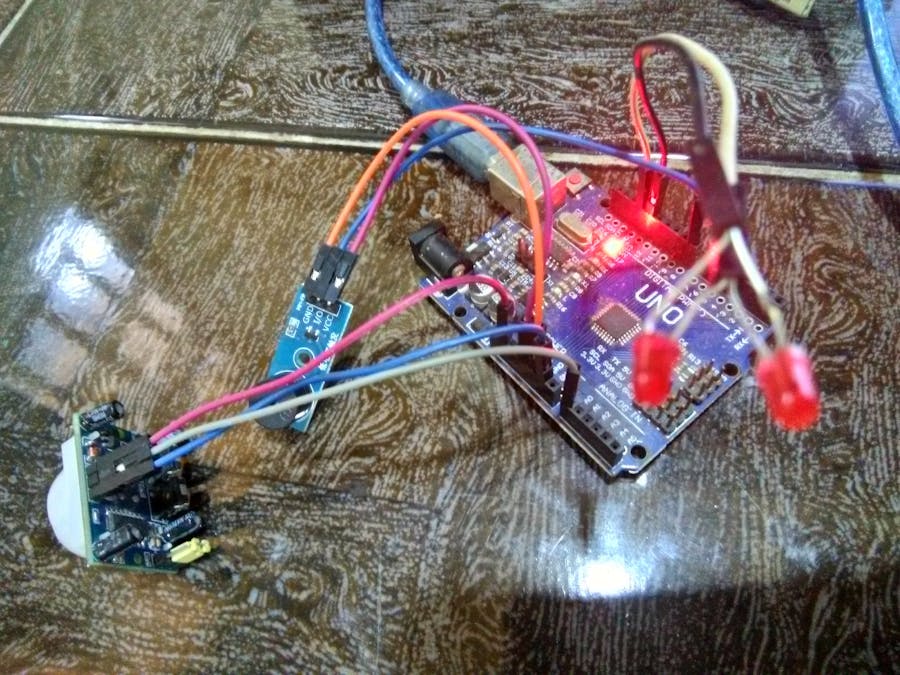 Motion Detection Alarm System - Arduino Project Hub