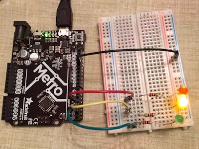 Arduino-Driven LED Traffic Light