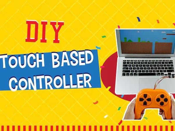 DIY Touch Based Game Controller