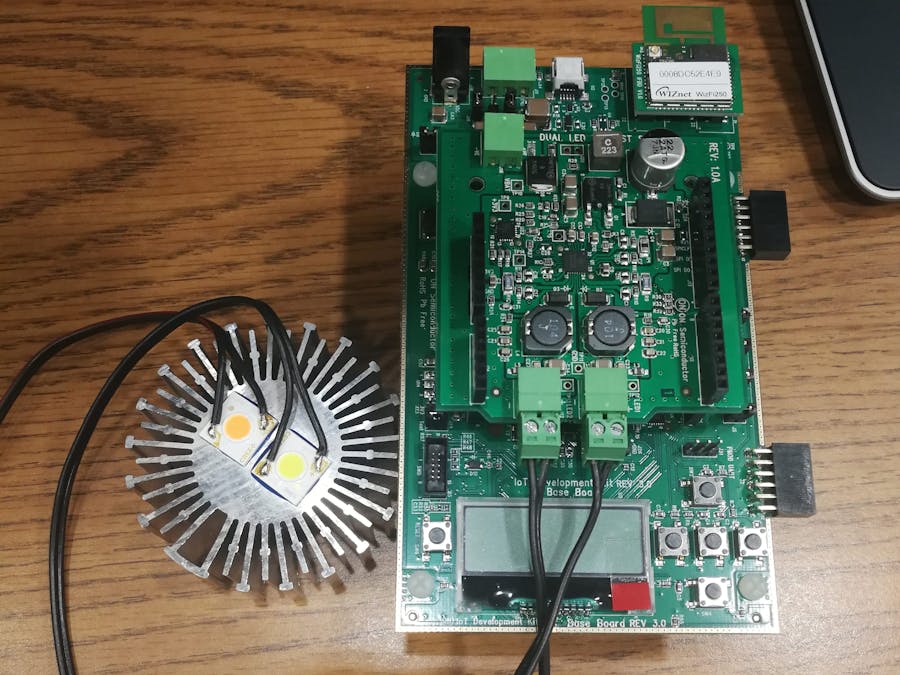 IoT Development Kit (IDK) Example: Dual LED Ballast Shield