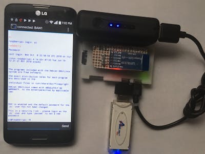 Portable Hacking Station RPI Zero W (Like Watch Dogs)