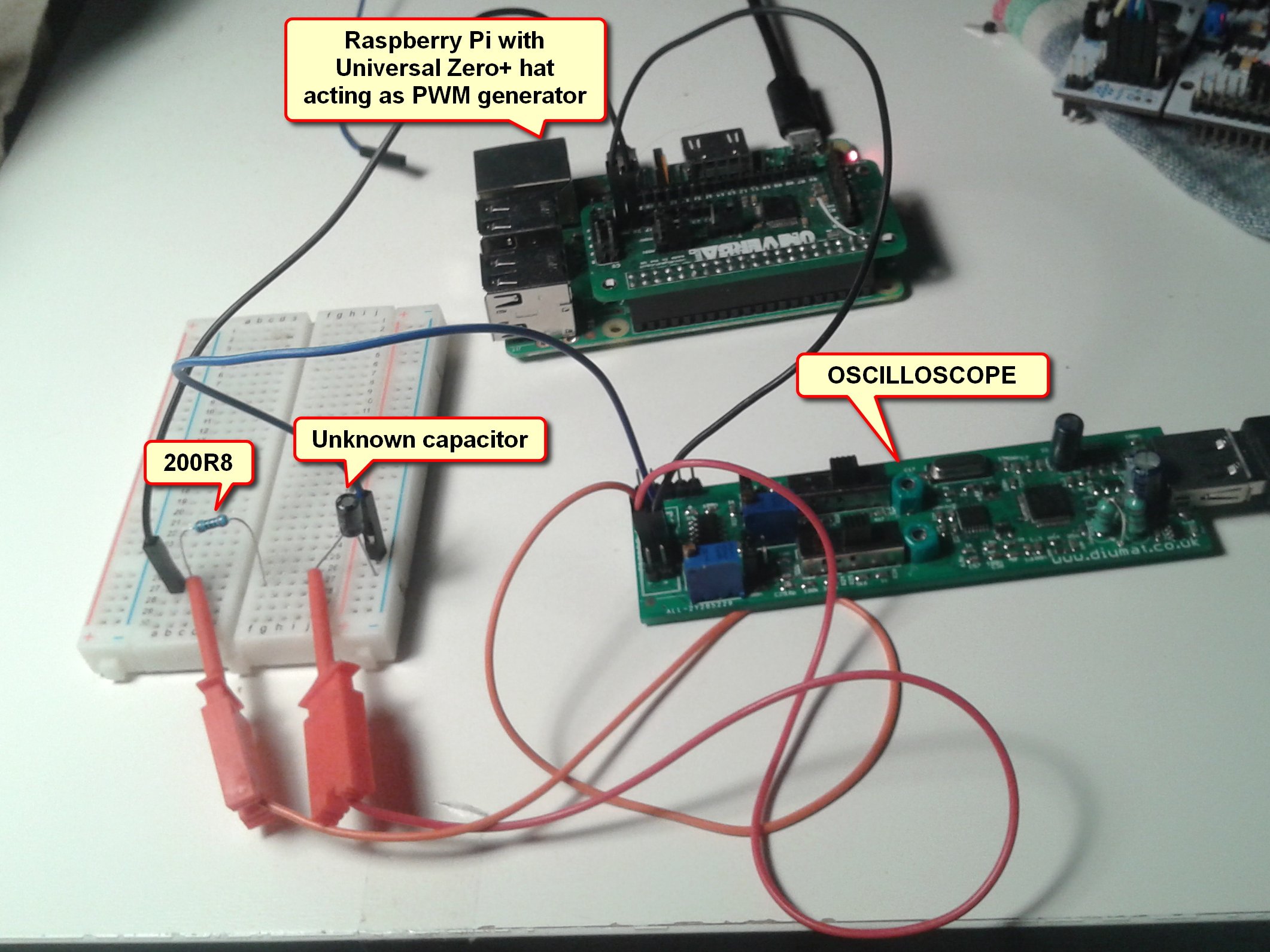 How to Measure Capacitance Using the 20 Oscilloscope Hackster.io