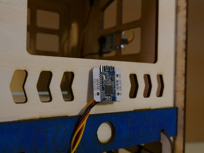BLE module attached