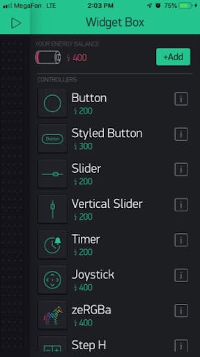 Widget Box