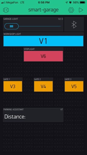 Parking-assistant widget