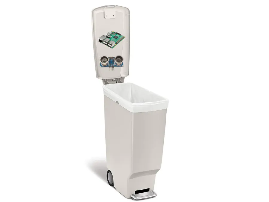 Cellular IoT: Smart Garbage Can