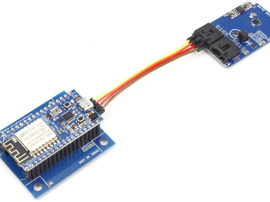 ThingSpeak Temperature Humidity App Using ESP8266