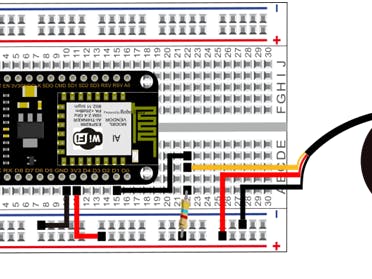 NodeMCU-Based IoT Project Connecting ds18b20 Sensor