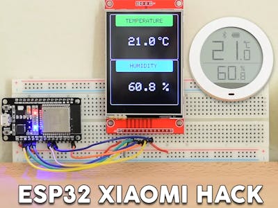 ESP32 Xiaomi Hack - Get Data Wirelessly