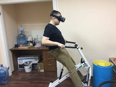 Add VR to Your exercise machine
