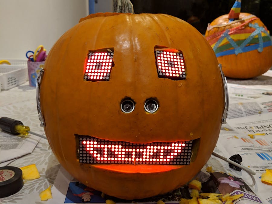 Android Things Robot Pumpkin