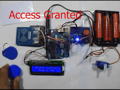 RFID Based Access Control System Using Arduino