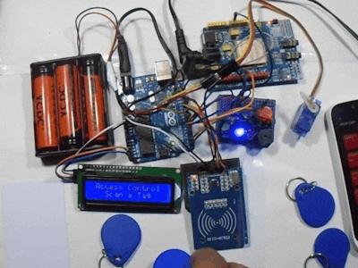 RFID Based Access Control and Alert System Using Arduino