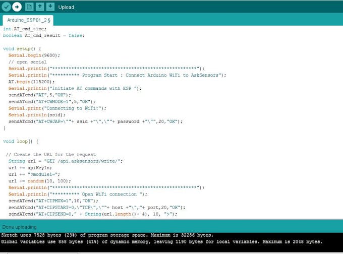 How To Connect Arduino To The Iot Cloud Using Esp8266 Wifi Arduino 4826