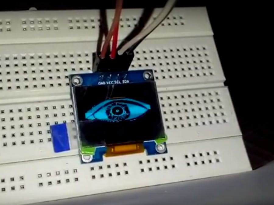 SSD 1306 OLED Eye