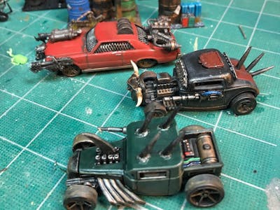 Converting Die Cast Toy Cars into MAD MAX Cars