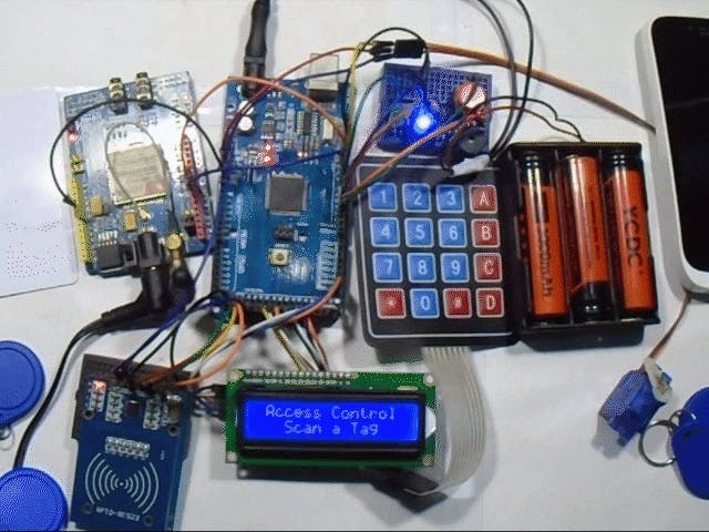 Arduino RFID and Keypad Based Acces Control and Alert System - Hackster.io