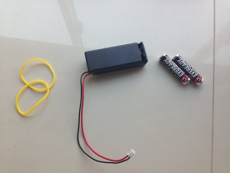 Micro:bit triple AAA battery case