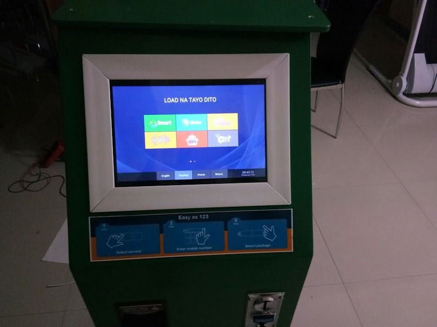 IoT Vending Machine with Android Tablet
