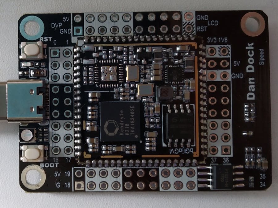 Starting RISC-V with Kendryte K210 Dock!