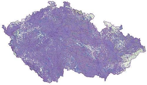 Sigfox network coverage in CZ
